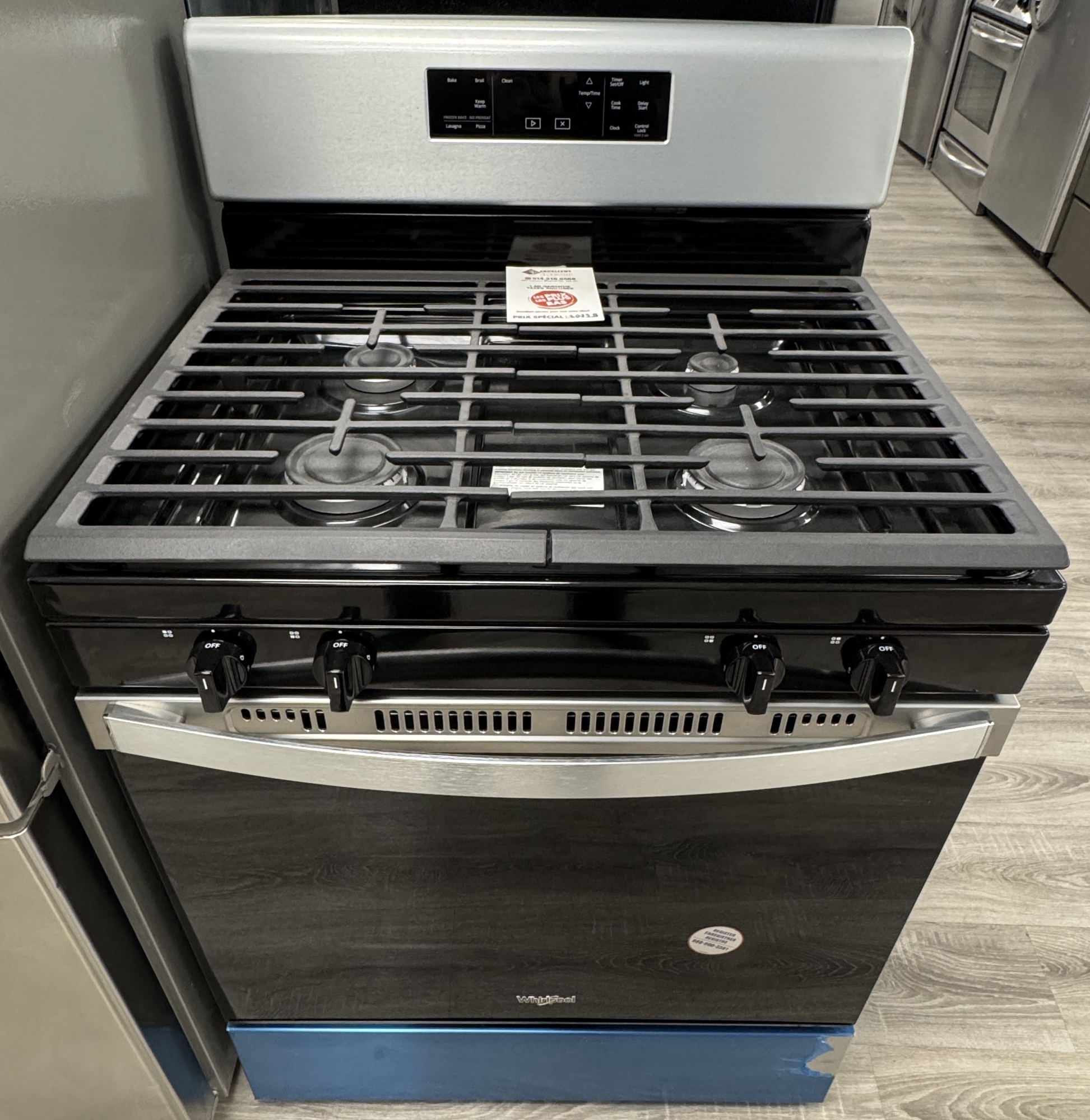 Whirlpool - 30'' Stove - Stainless Steel - Gas - Refurbished - 31007