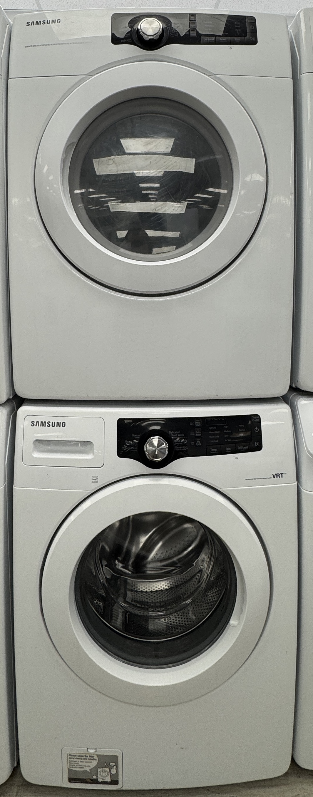 Samsung - 27'' Washer-Dryer - White - Front Load - Refurbished - 32003