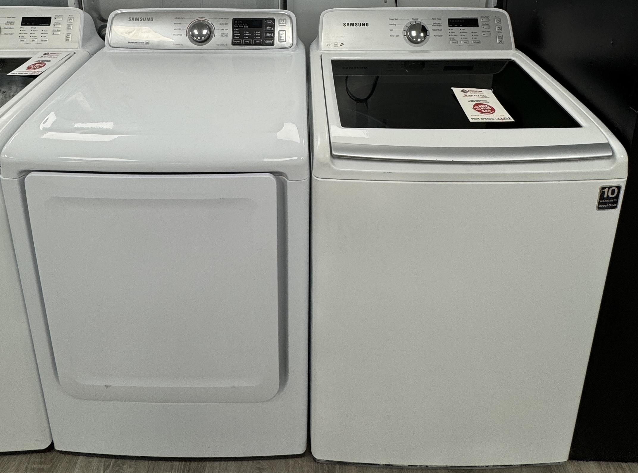 Samsung - 27'' Washer-Dryer - White - Cabrio - Refurbished - 32009