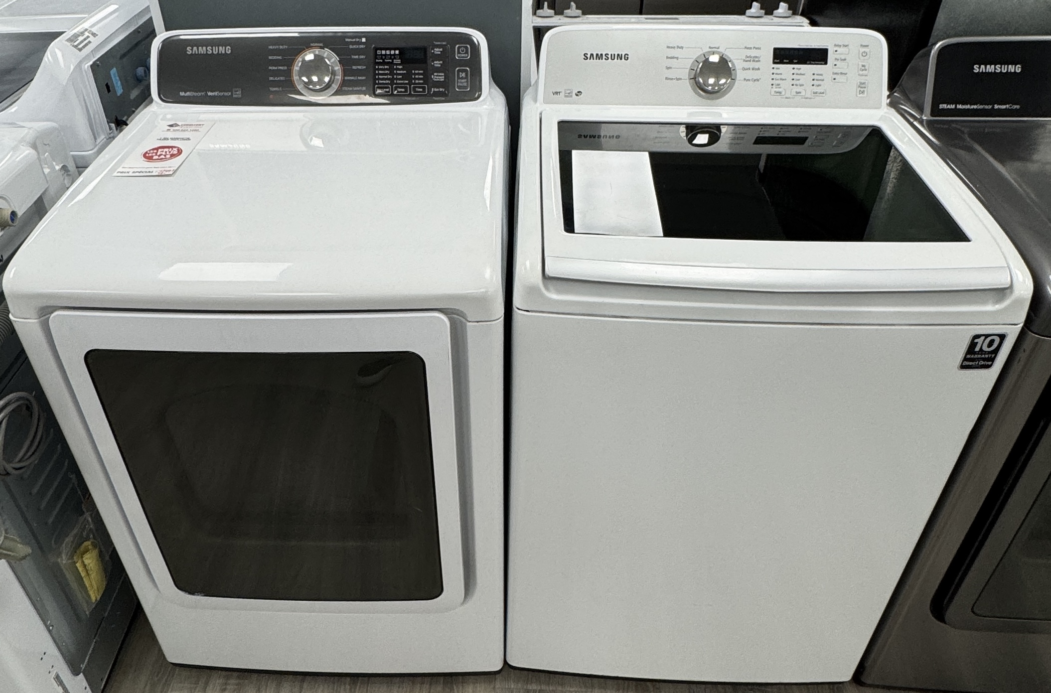 Samsung - 27'' Washer-Dryer - White - Cabrio - Refurbished - 32011