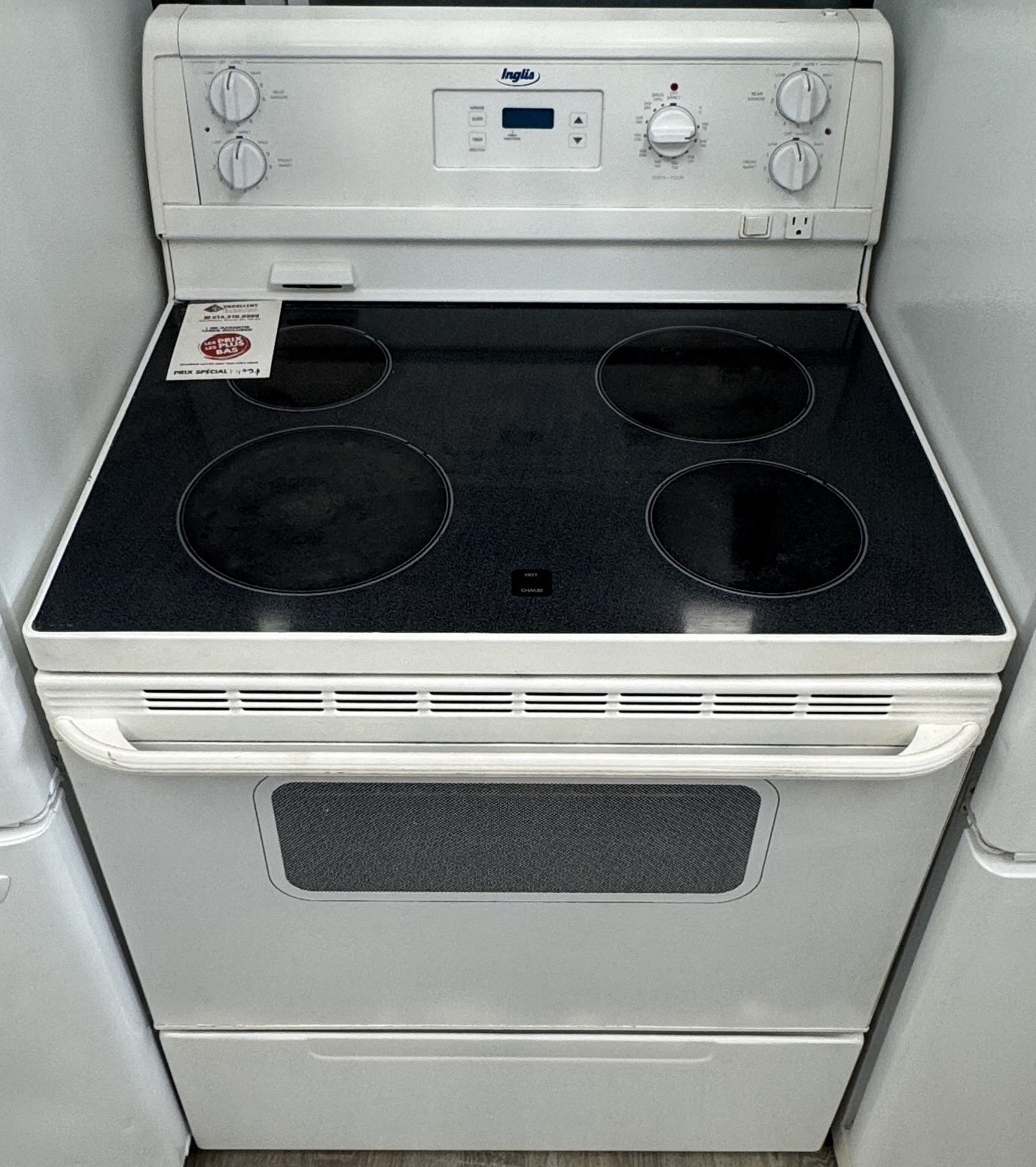 Inglis - 30'' Stove - White - Ceramic Glace - Refurbished - 31014
