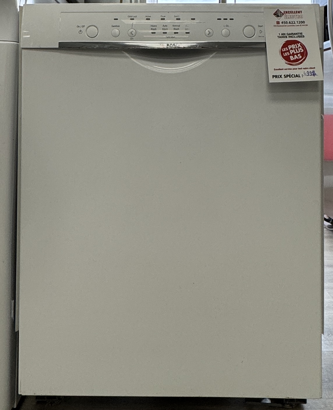 Bosch - 24'' Dishwasher - White - Refurbished - 33001