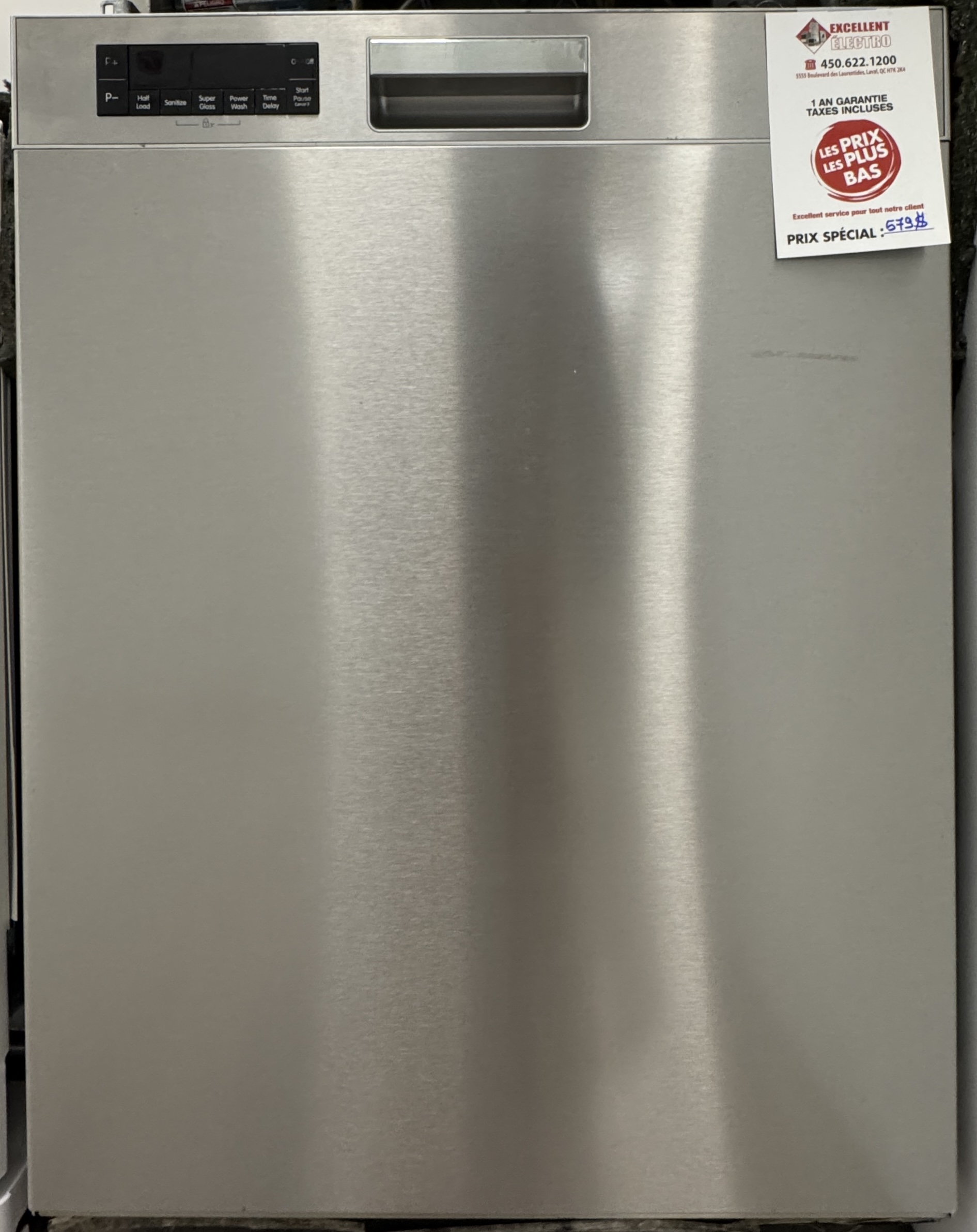 Blomberg - 24'' Dishwasher - Stainless Steel - Refurbished - 33006